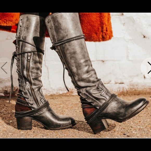 Freebird By Steven Coal Knee Boots In 
